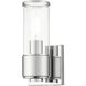 Quincy 1 Light 4.75 inch Polished Chrome ADA Wall Sconce Wall Light