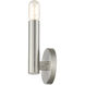 Copenhagen 1 Light 5.13 inch Brushed Nickel ADA Wall Sconce Wall Light, Single
