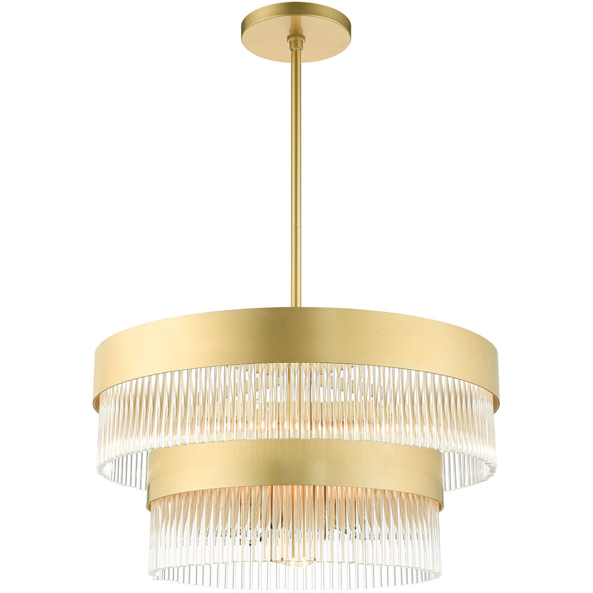 Norwich 7 Light 24 inch Soft Gold Chandelier Ceiling Light