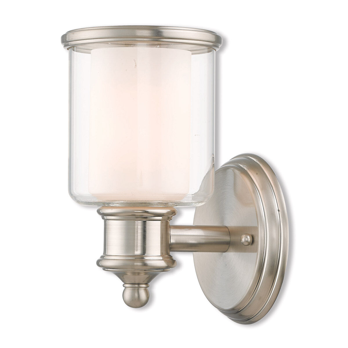 Middlebush 1 Light 6 inch Brushed Nickel Wall Sconce Wall Light