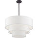 Manorwood 5 Light 28 inch Bronze Pendant Chandelier Ceiling Light