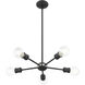 Lansdale 5 Light 19 inch Scandinavian Gray Chandelier Ceiling Light