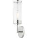 Hillcrest 1 Light 5 inch Polished Chrome ADA ADA Wall Sconce Wall Light