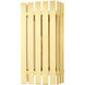 Greenwich 1 Light 17 inch Satin Brass Outdoor Wall Lantern
