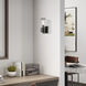 Quincy 1 Light 4.75 inch Black Chrome ADA Wall Sconce Wall Light