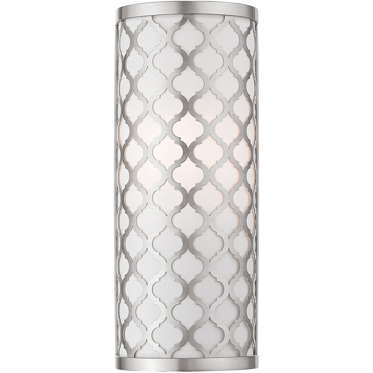 Arabesque 1 Light 5 inch Brushed Nickel ADA ADA Wall Sconce Wall Light
