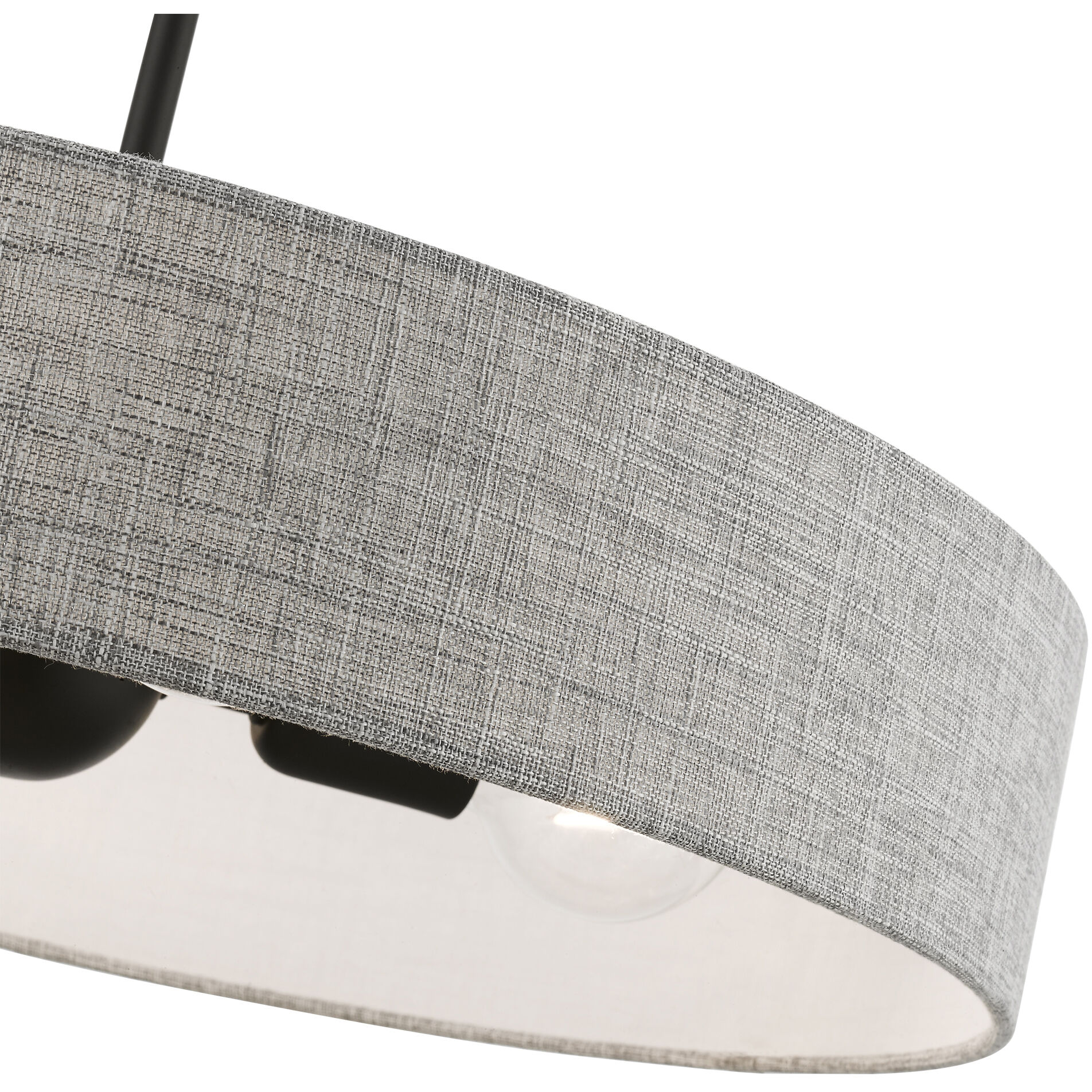 Elmhurst 4 Light 22 inch Black Pendant Ceiling Light, Medium, Drum