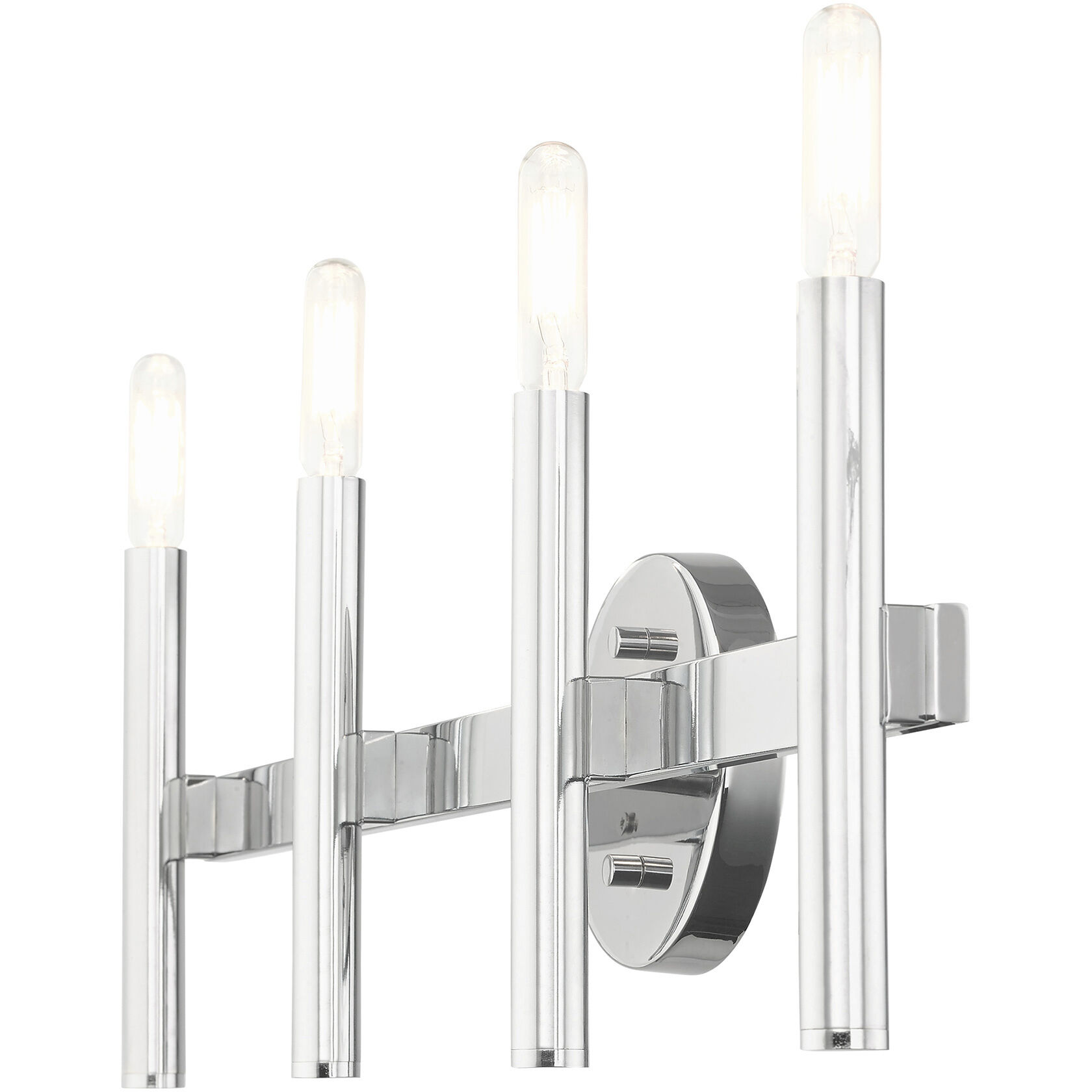 Copenhagen 4 Light 24 inch Polished Chrome ADA Vanity Sconce Wall Light