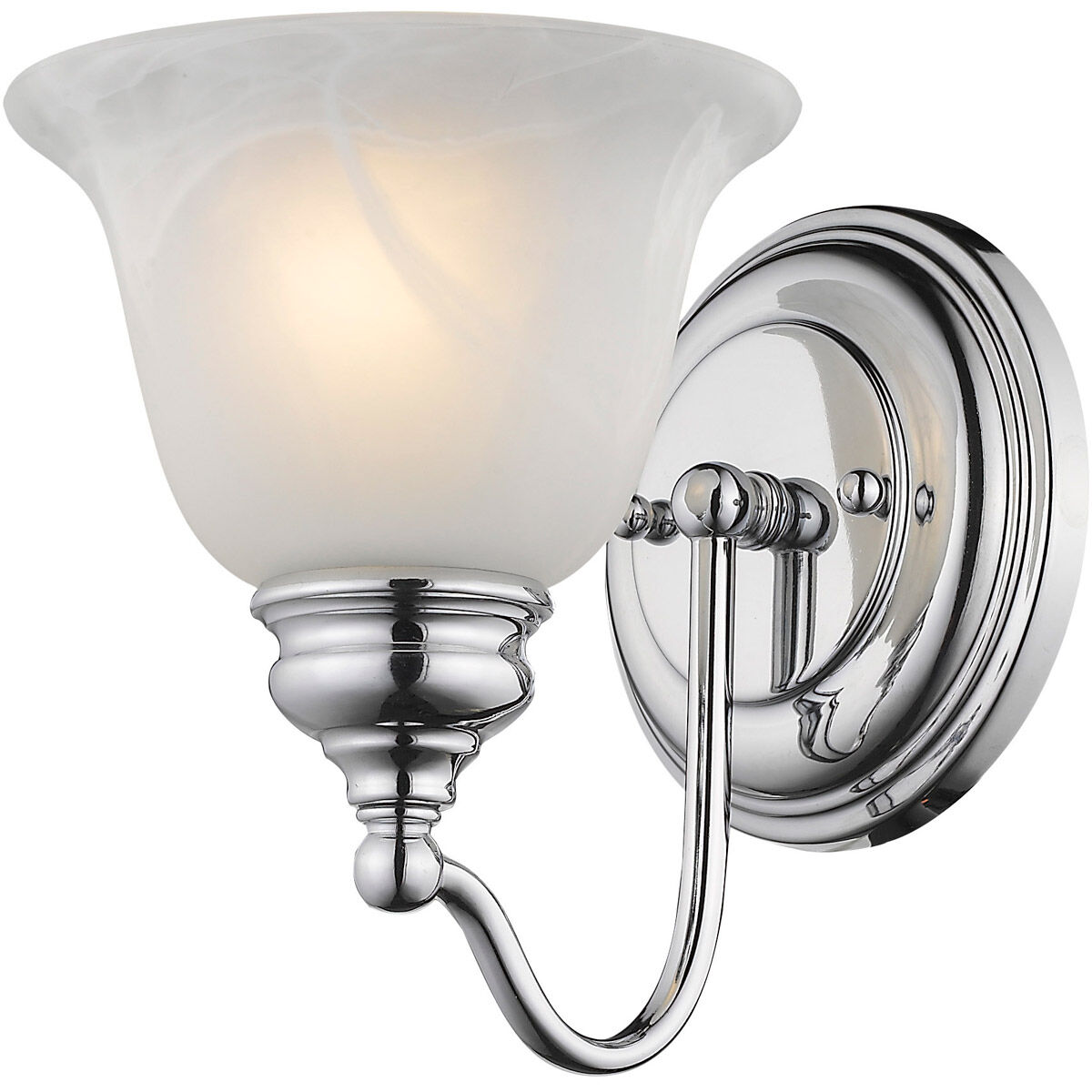 Essex 1 Light 6 inch Polished Chrome Bath Vanity Wall Light