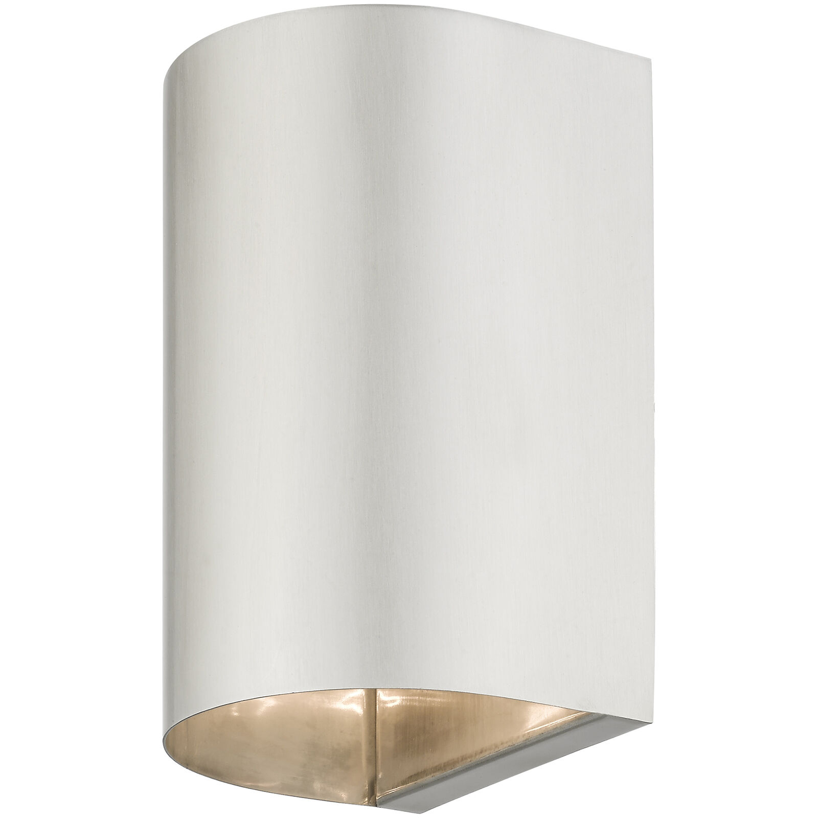 Bond 1 Light 7 inch Brushed Nickel Outdoor / Indoor Small Sconce, Small