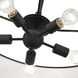 Bainbridge 5 Light 28 inch Black Pendant Chandelier Ceiling Light, Medium