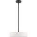 Venlo 4 Light 14 inch Black with Brushed Nickel Accents Pendant Ceiling Light