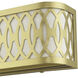 Vistaview 2 Light 15 inch Soft Gold ADA Wall Sconce Wall Light