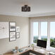 Acordia 1 Light 12 inch English Bronze Semi Flush Mount Ceiling Light, Medium