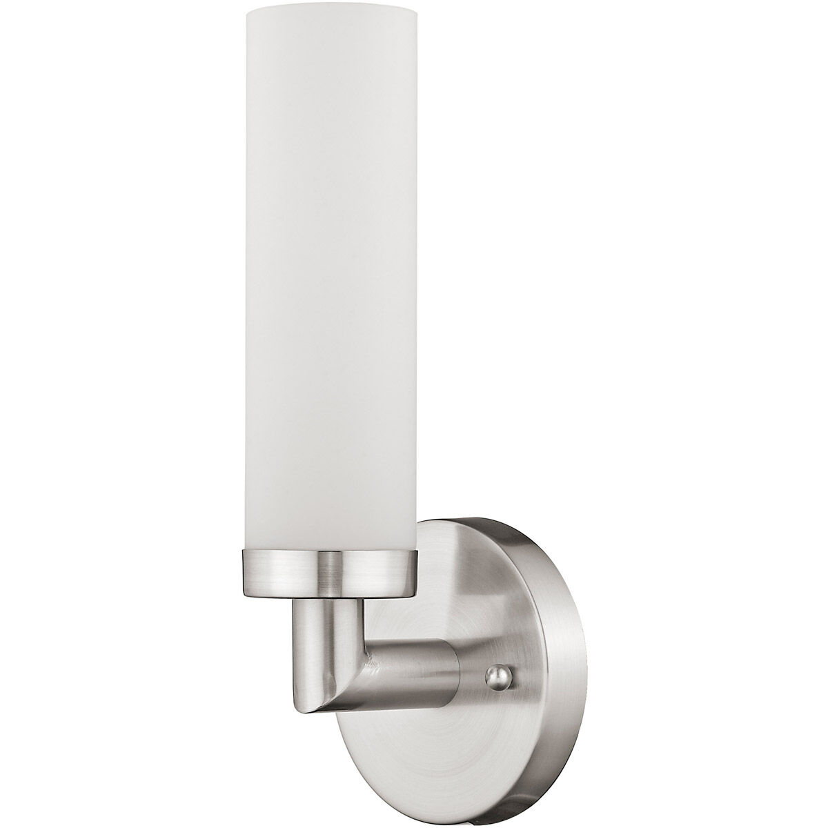 Aero 1 Light 5 inch Brushed Nickel ADA ADA Wall Sconce Wall Light
