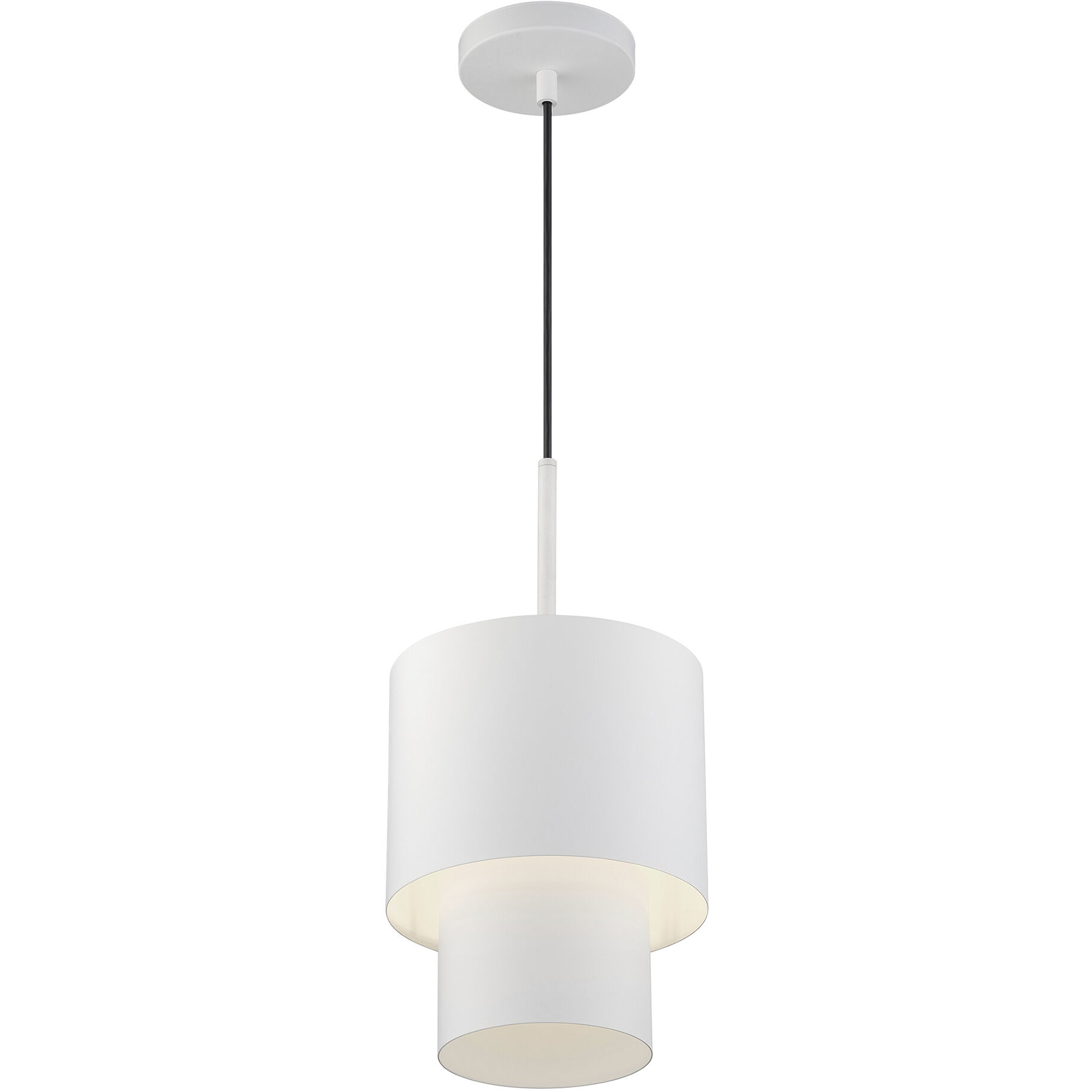 Zolana 1 Light 8.5 inch White Mini Pendant Ceiling Light
