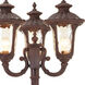 Oxford 3 Light 87 inch Imperial Bronze Outdoor 3 Head Post