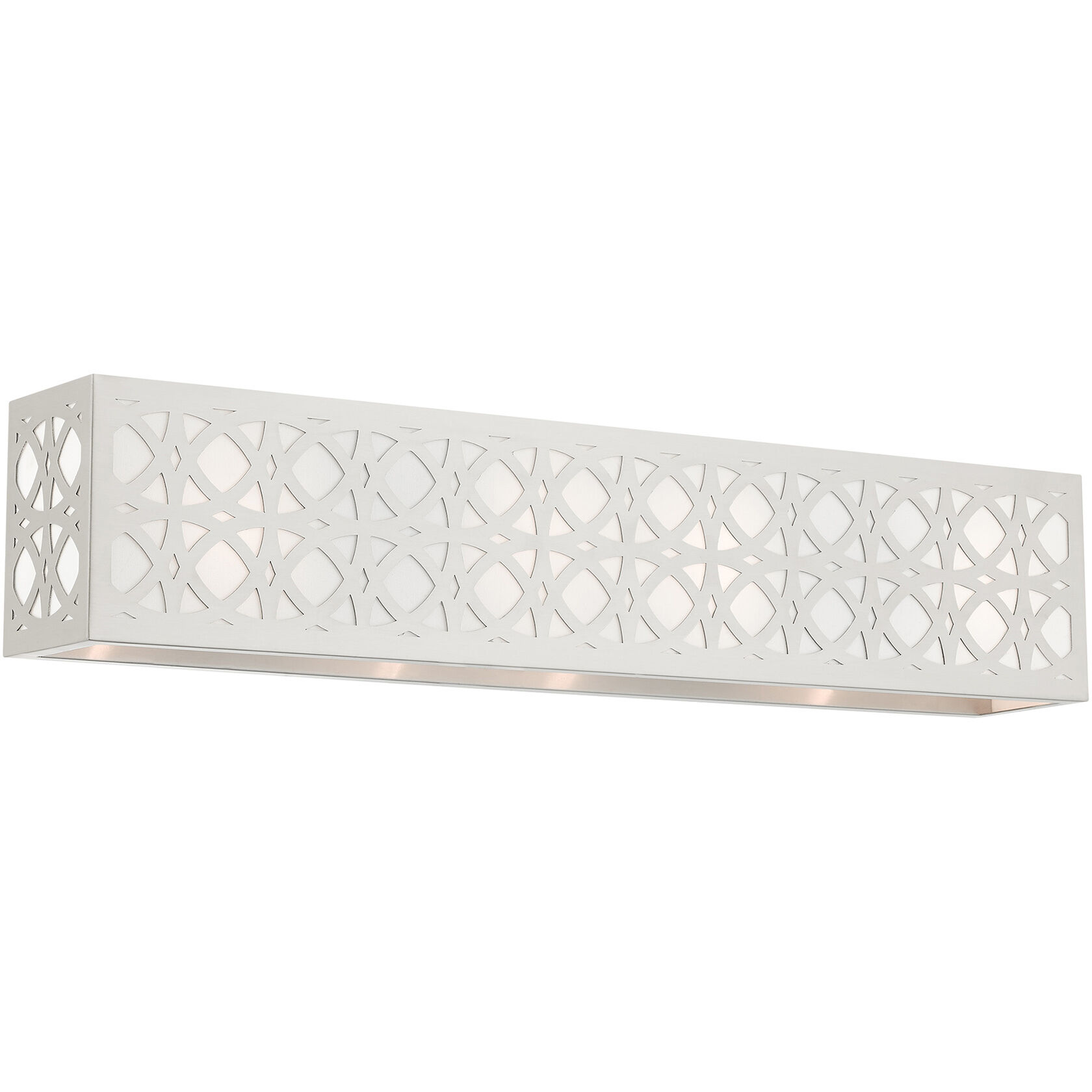 Calinda 4 Light 24 inch Brushed Nickel ADA Vanity Sconce Wall Light