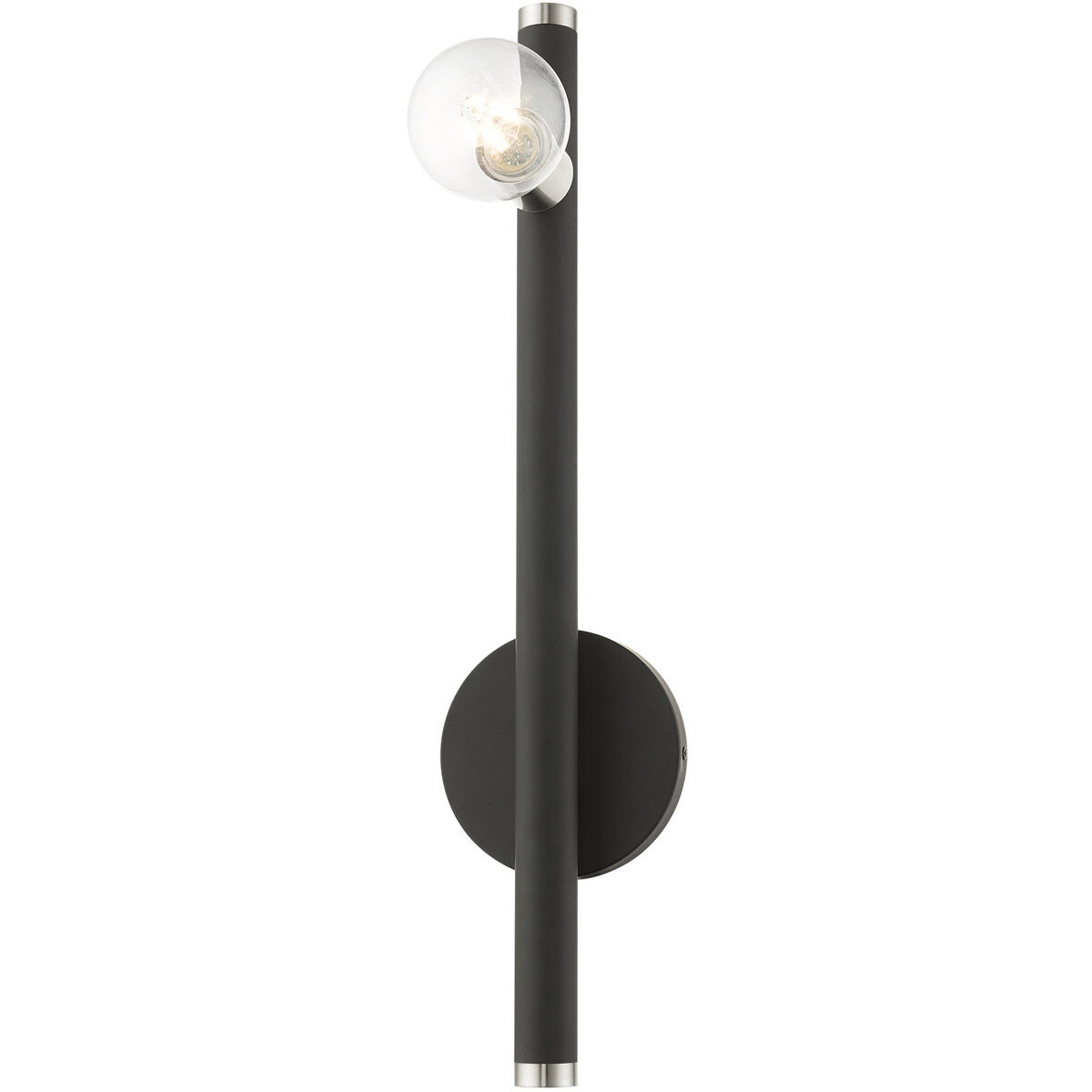 Bannister 1 Light 5 inch Black Wall Sconce Wall Light