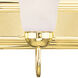 Riviera 6 Light 48 inch Polished Brass Bath Vanity Wall Light