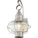 Newburyport 1 Light 21 inch Brushed Nickel Outdoor Wall Lantern
