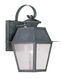 Mansfield 1 Light 13 inch Charcoal Outdoor Wall Lantern