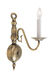 Williamsburgh 1 Light 5 inch Antique Brass Wall Sconce Wall Light