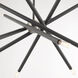 Soho 12 Light 28 inch Scandinavian Gray Chandelier Ceiling Light 