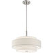 Meridian 4 Light 18 inch Brushed Nickel Pendant Ceiling Light