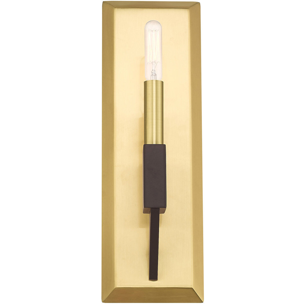 Beckett 1 Light 5 inch Satin Brass & Bronze ADA ADA Wall Sconce Wall Light