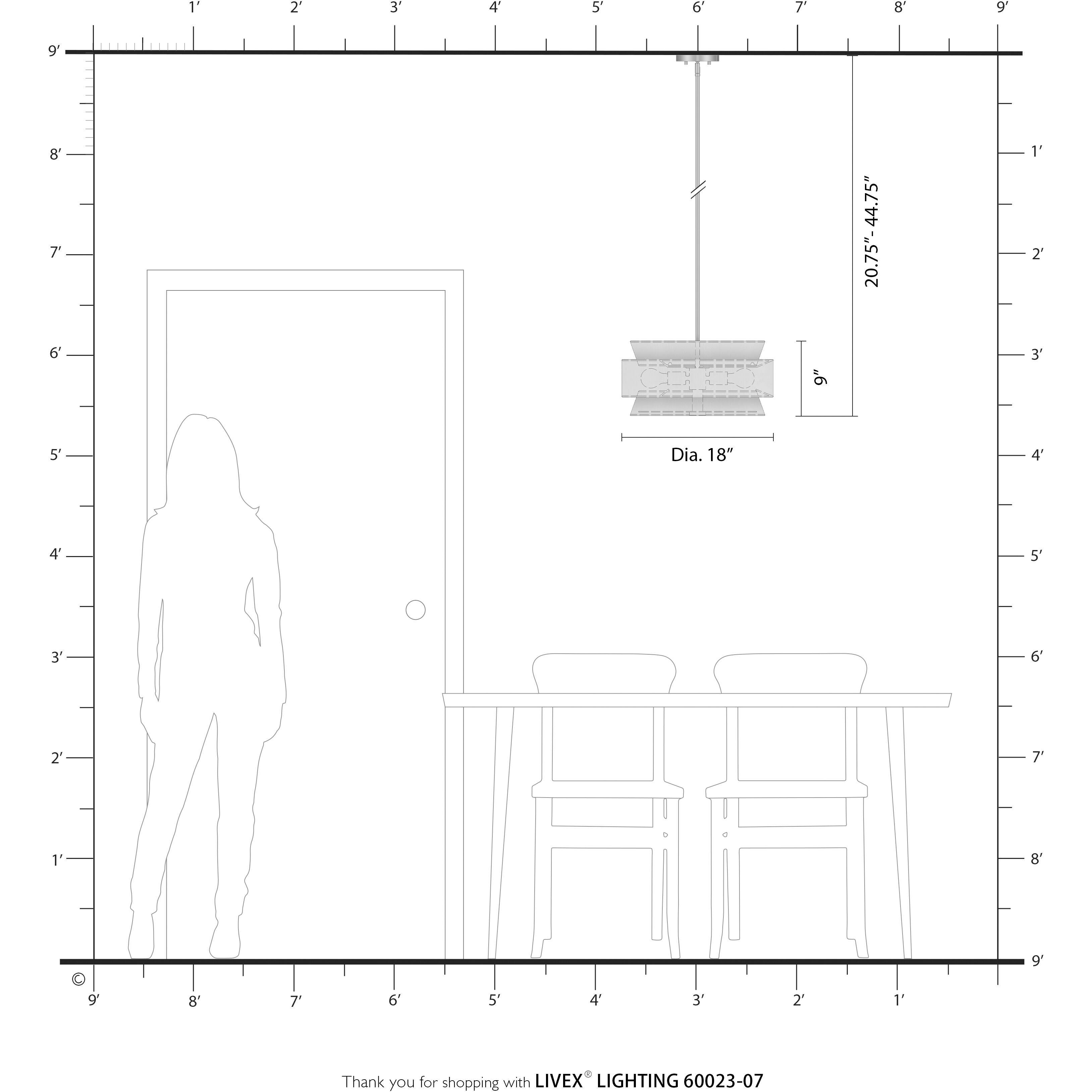 Fontana 4 Light 18 inch Bronze Pendant Chandelier Ceiling Light