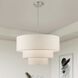 Gladstone 4 Light 23 inch Brushed Nickel Pendant Chandelier Ceiling Light