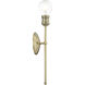 Lansdale 1 Light 5 inch Antique Brass ADA Sconce Wall Light