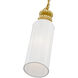 Brookdale 1 Light 5 inch Soft Gold Mini Pendant Ceiling Light