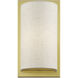 Brenton 1 Light 6 inch Soft Gold ADA Wall Sconce Wall Light