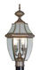 Monterey 2 Light 22 inch Bronze Outdoor Post Top Lantern