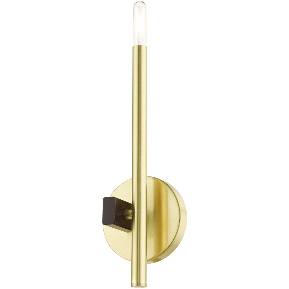 Denmark 1 Light 5 inch Satin Brass ADA ADA Single Sconce Wall Light