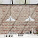 Allison 1 Light 15 inch Brushed Aluminum Mini Pendant Ceiling Light