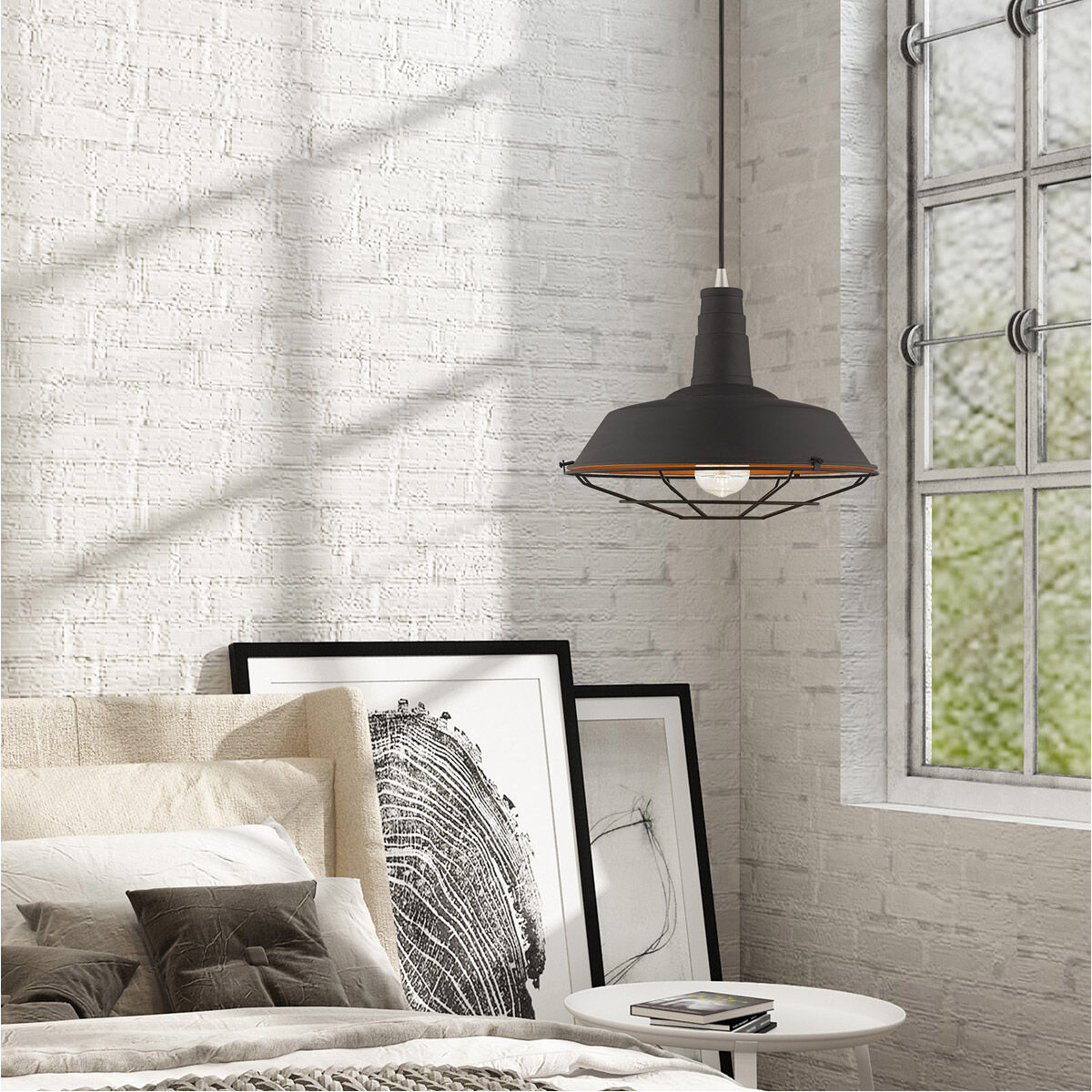 Allison 1 Light 14 inch Black Mini Pendant Ceiling Light
