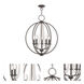Arabella 5 Light 22 inch English Bronze Chandelier Ceiling Light