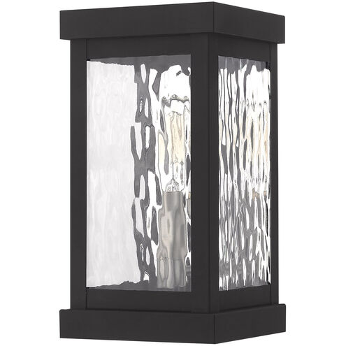 Hopewell 1 Light 10 inch Black Outdoor Wall Lantern