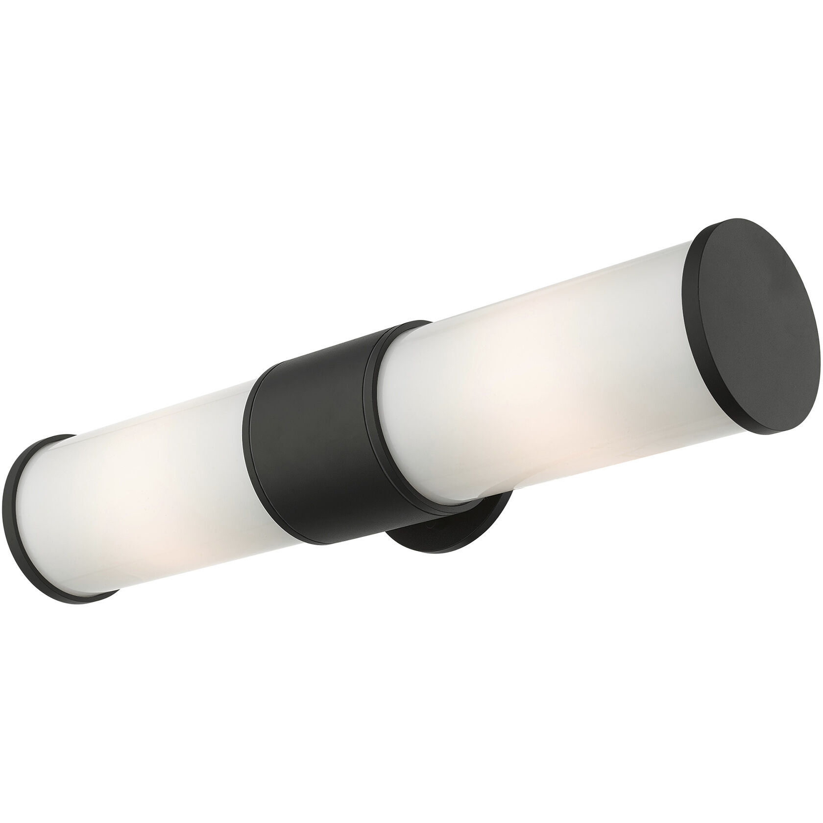 Landsdale 2 Light 5 inch Textured Black Outdoor Wall Lantern