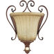 Villa Verona 1 Light 8 inch Verona Bronze with Aged Gold Leaf Accents Wall Sconce Wall Light