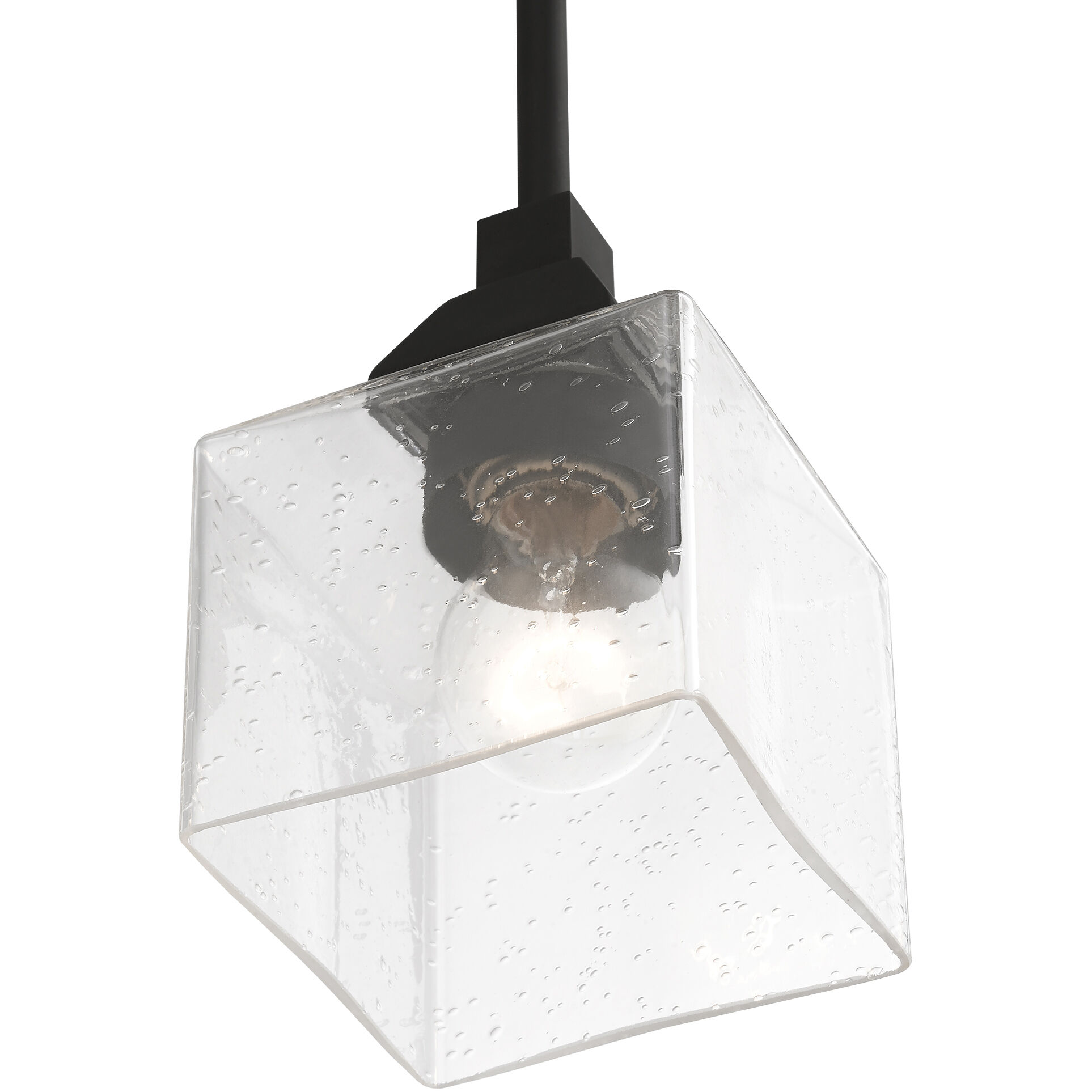 Aragon 1 Light 5 inch Black Mini Pendant Ceiling Light