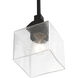 Aragon 1 Light 5 inch Black Mini Pendant Ceiling Light