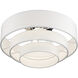 Manorwood 4 Light 21 inch Bronze Semi-Flush Ceiling Light