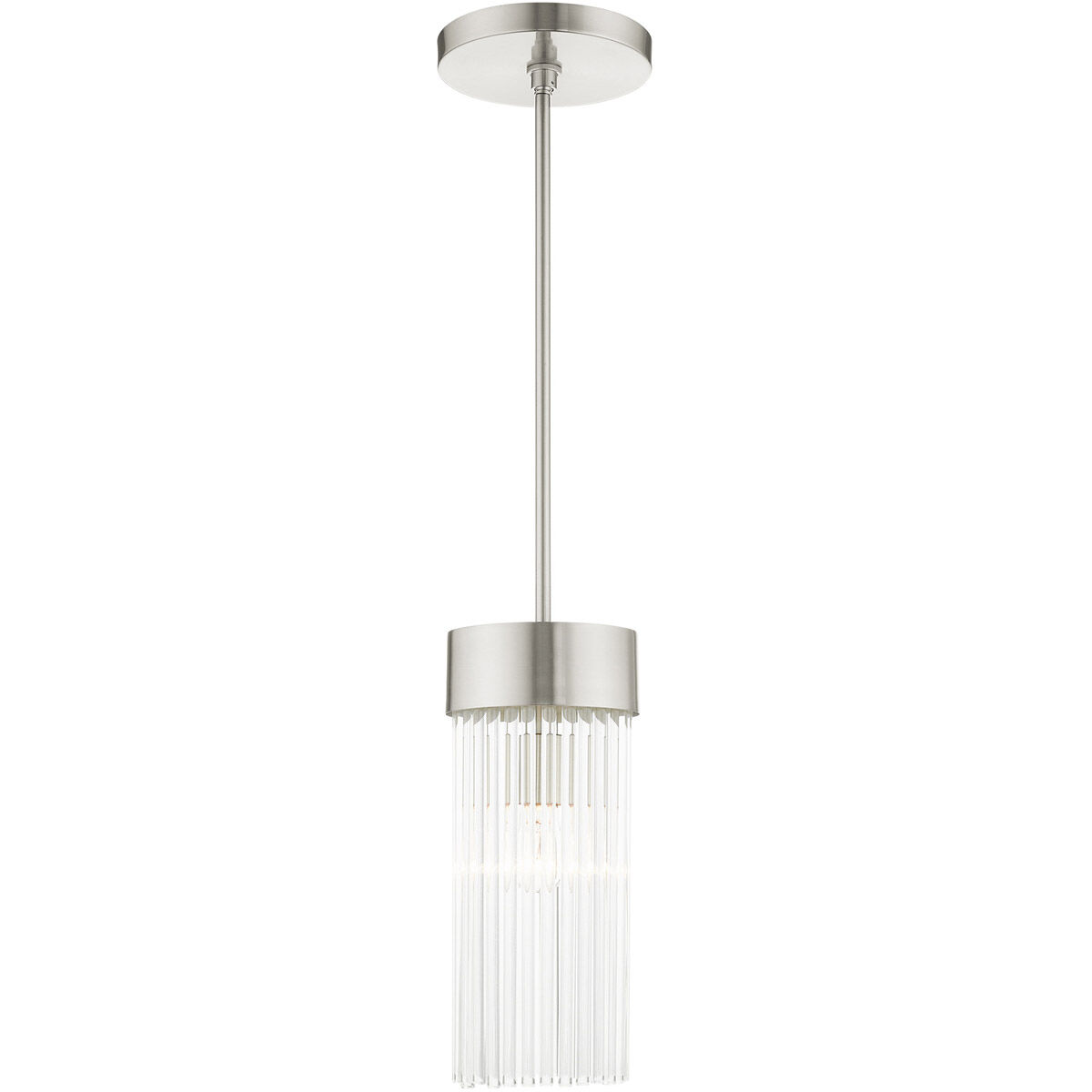 Norwich 1 Light 7 inch Brushed Nickel Pendant Ceiling Light