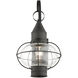 Newburyport 1 Light 20.5 inch Charcoal Outdoor Wall Lantern