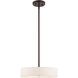 Venlo 4 Light 14 inch Bronze with Antique Brass Accents Pendant Ceiling Light
