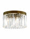 Ashton 4 Light 13 inch Hand Painted Palacial Bronze Flush Mount Ceiling Light